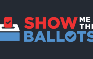 Show Me The Ballots logo